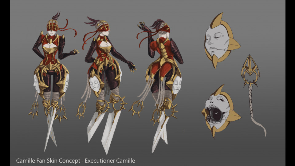 ArtStation - Program Camille skin League of Legends