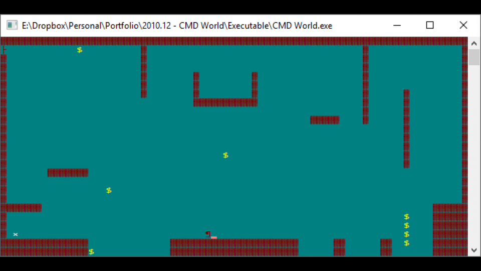 GitHub - CharlesNascimento/CMD-World: CMD World is a platform game ...