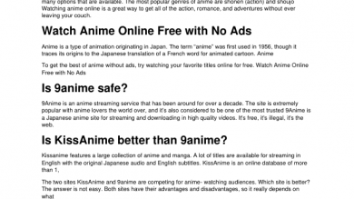 Is 9Anime Safe  Legal for Watching Anime A Detailed Review 2023