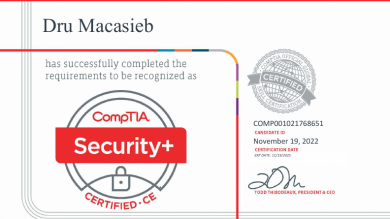 comptia security ce certification