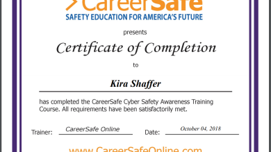 Careersafe | Portfolium
