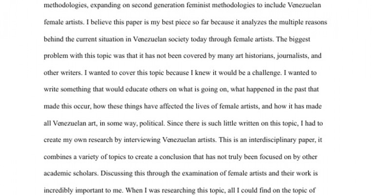 Dissertation art combinations