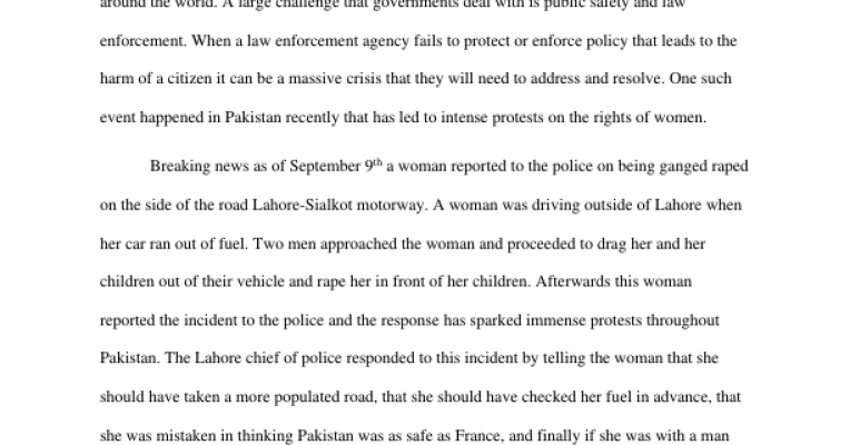 Crisis communication memo essay picture