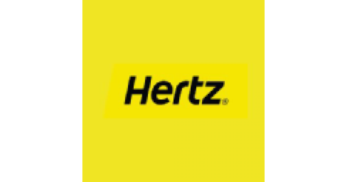 Hertz rent a car.