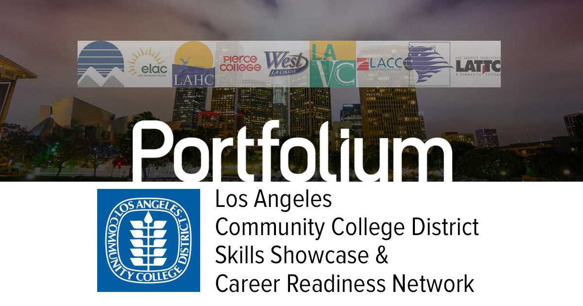 Los Angeles Community College District Network Portfolium