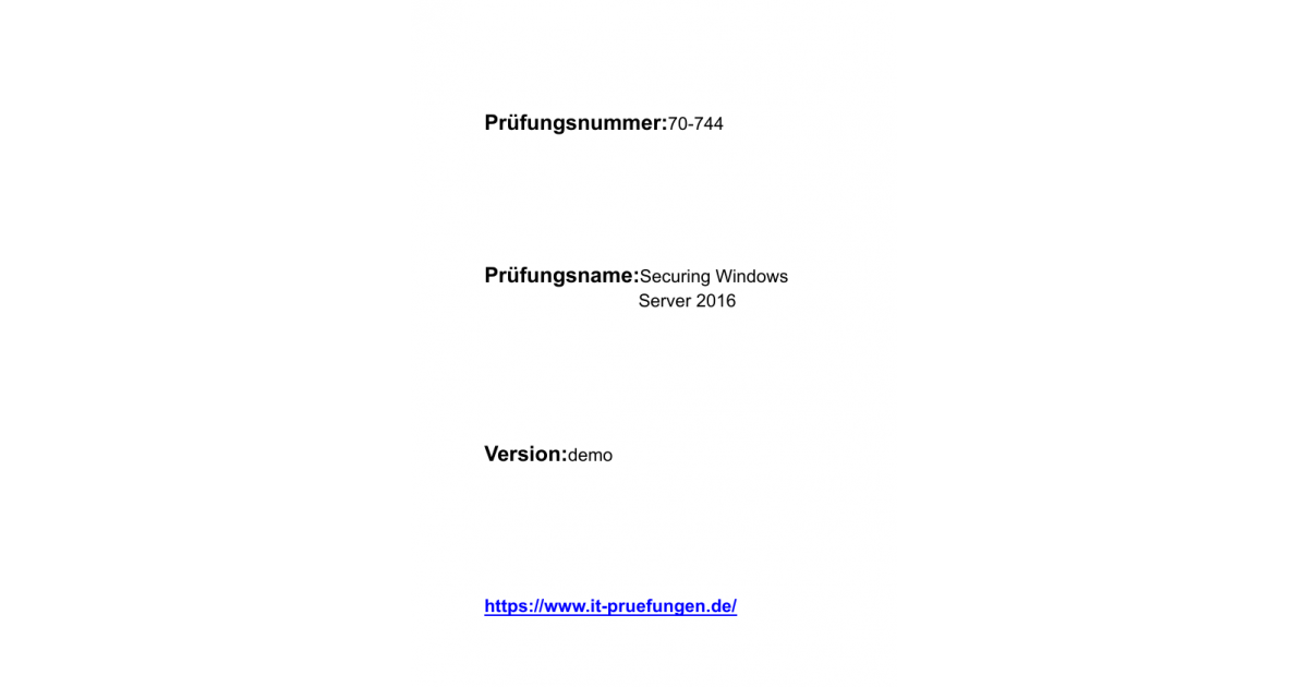 ADX-211 Prüfungen