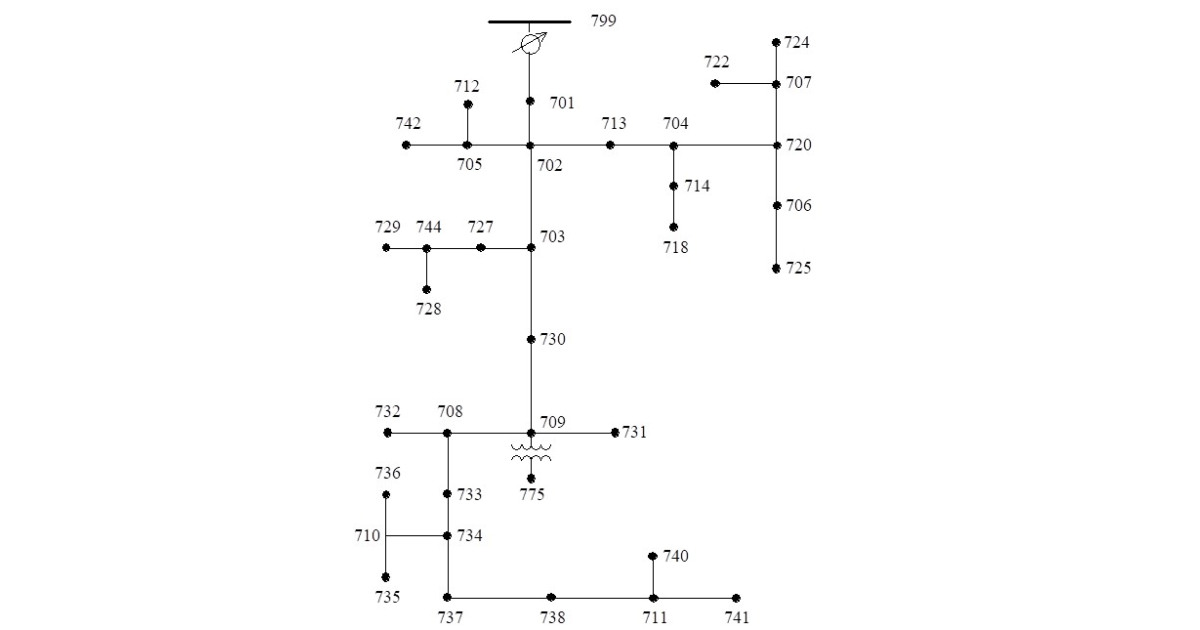 Ieee 37 Node Test Feeder Portfolium