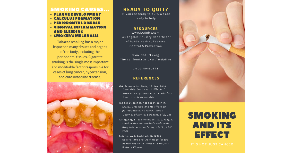 DH 354 Smoking Cessation Brochure
