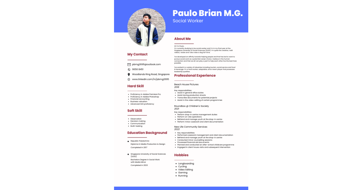 Eportfolio Examples Cv Portfolium Network: Showcase Your Skills in an ePortfolio
