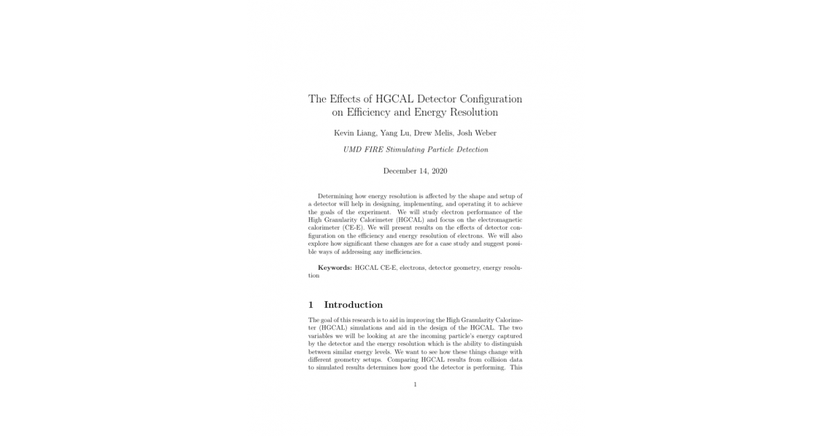 Hgcal Detector