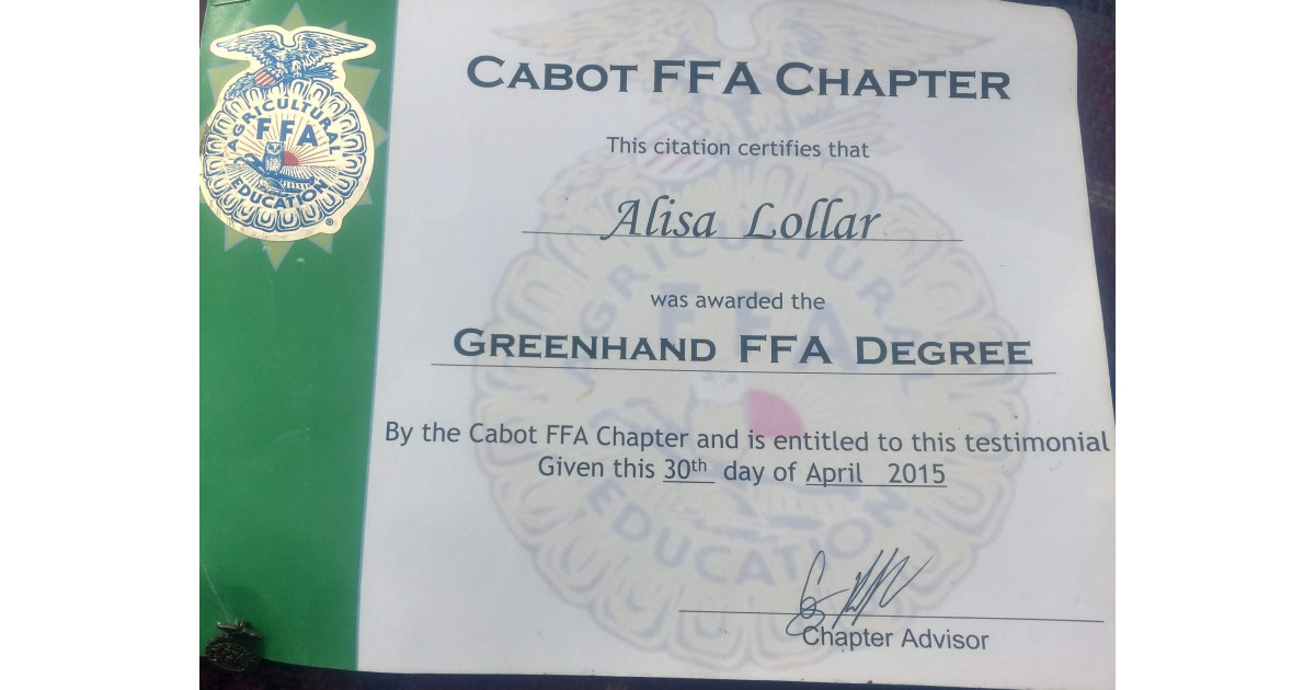Ffa Certificate Template