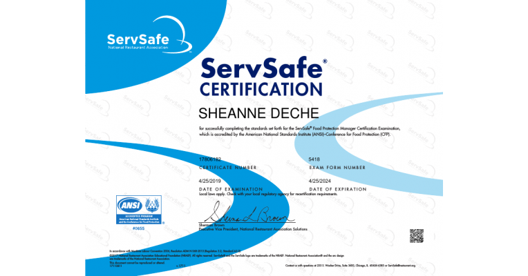 Hospitality Training Center Servsafe Practice Tests